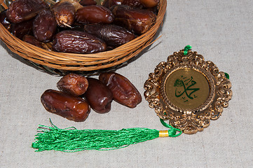 Image showing Tunisian Dates or Phoenix dactylifera