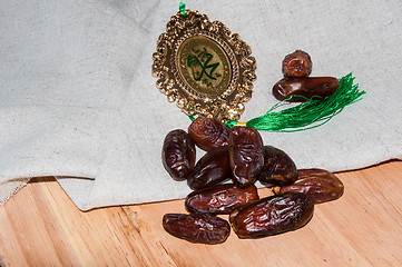 Image showing Tunisian Dates or Phoenix dactylifera