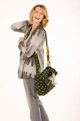 Image showing Woman with handbag