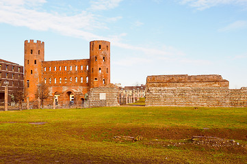 Image showing Retro look Torri Palatine Turin