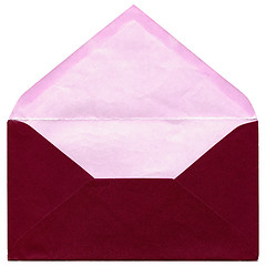 Image showing Red envelope isolated