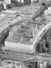 Image showing  Berlin aerial view 