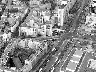 Image showing  Berlin aerial view 