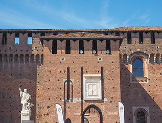 Image showing Castello Sforzesco Milan