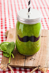 Image showing Green smoothie