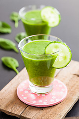 Image showing Green smoothie