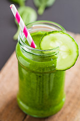 Image showing Green smoothie