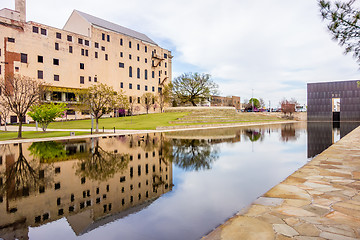 Image showing oklahoma city bombing memorial