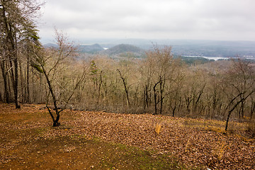 Image showing Uwharrie Mountain range in north carolina