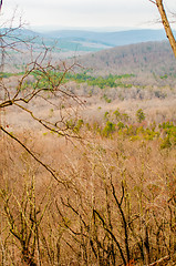 Image showing Uwharrie Mountain range in north carolina