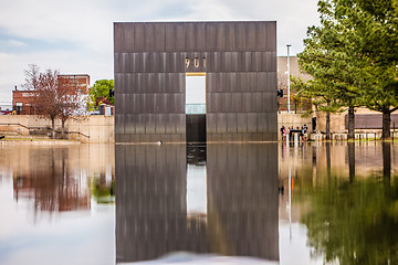 Image showing oklahoma city bombing memorial