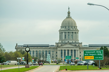 Image showing State Capitol of Oklahoma in Oklahoma City