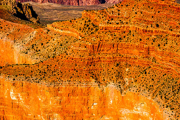 Image showing Grand Canyon sunny day with blue sky