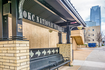 Image showing oklahoma city bombing memorial