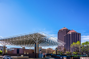 Image showing city center of downtown Albuquerque new mexico