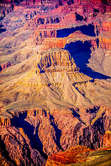 Image showing Grand Canyon sunny day with blue sky