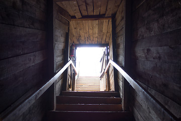 Image showing undergroung mine passage in the mountains