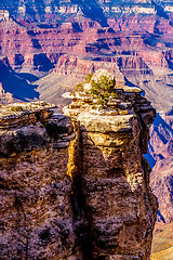 Image showing Grand Canyon sunny day with blue sky