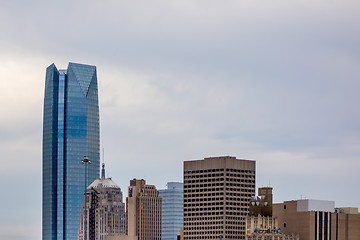 Image showing okla oklahoma city skyline