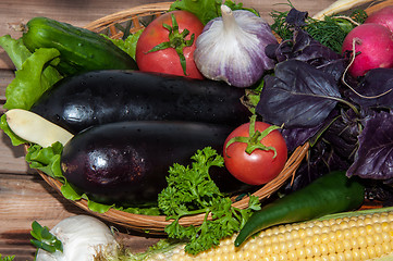 Image showing Fresh vegetables