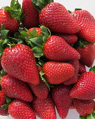 Image showing Strawberries