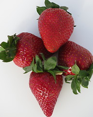 Image showing Strawberries