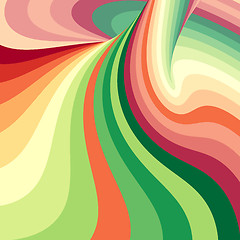 Image showing Abstract swirl background. Vector illustration. 