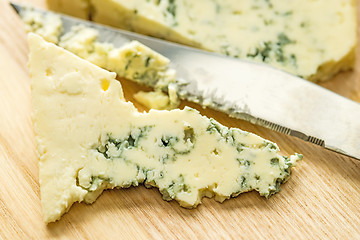 Image showing Blue french cheese