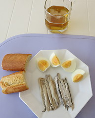 Image showing Spanish tapas - Boquerones