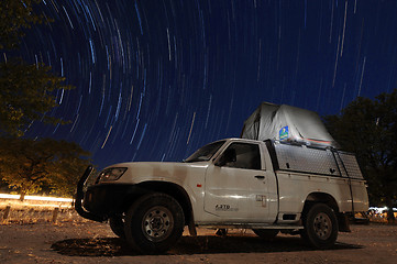 Image showing Star trail