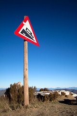 Image showing Caution sign