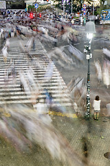 Image showing Shibuya crossing