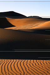 Image showing Sand Dune in Namibia.