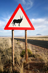 Image showing Oryx Sign