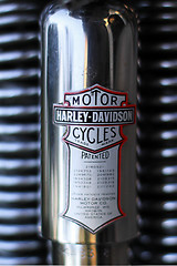 Image showing Motorcycle detail