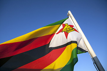 Image showing Zimbabwe flag