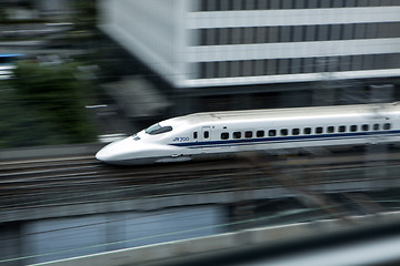 Image showing Bullet train 