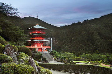 Image showing Japanese temple