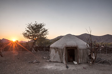 Image showing Himba village