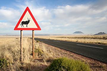 Image showing Oryx sign