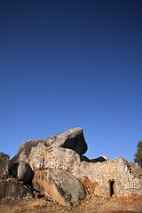 Image showing Great Zimbabwe ruins.