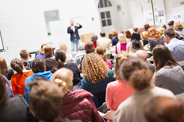 Image showing Audience in the lecture hall.