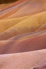 Image showing close up of the colors land