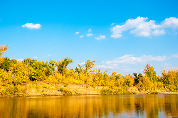 Image showing Autumn River Ural