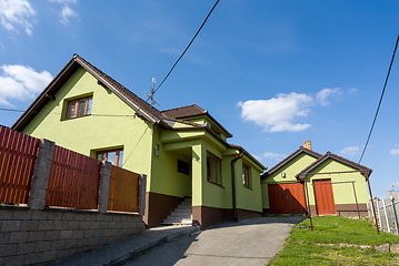 Image showing repaired rural house