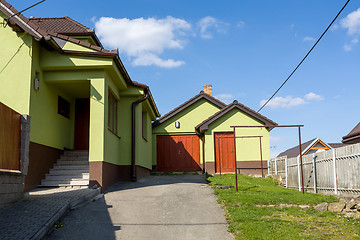 Image showing repaired rural house