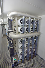 Image showing water treatment with reverse osmosis