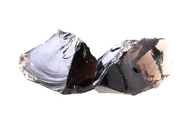 Image showing obsidian isolated
