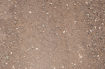 Image showing Gravel Road Surfaces Texture Backgrounds