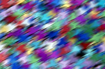 Image showing Abstract Blurred Colors Mix Background 2